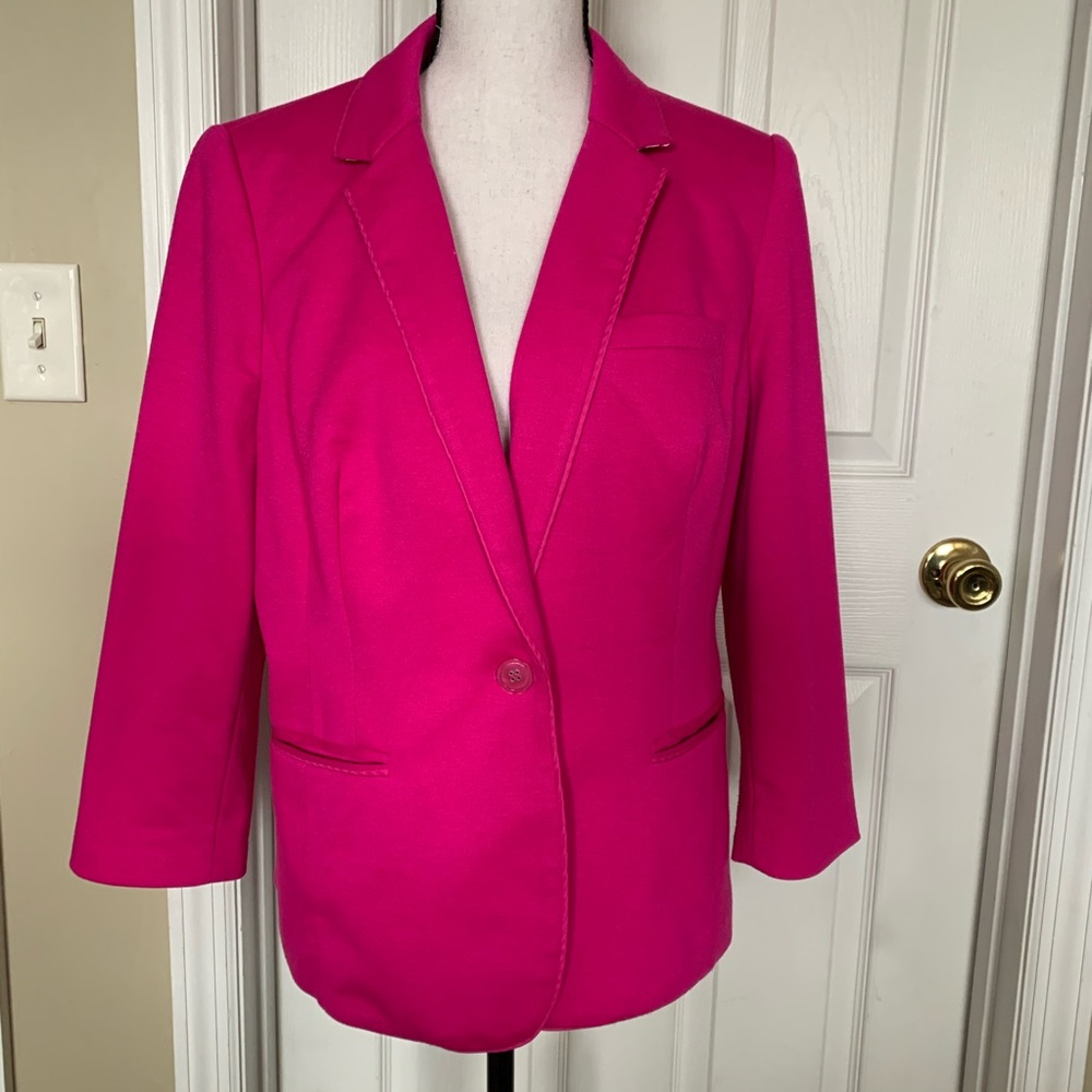Pink blazer